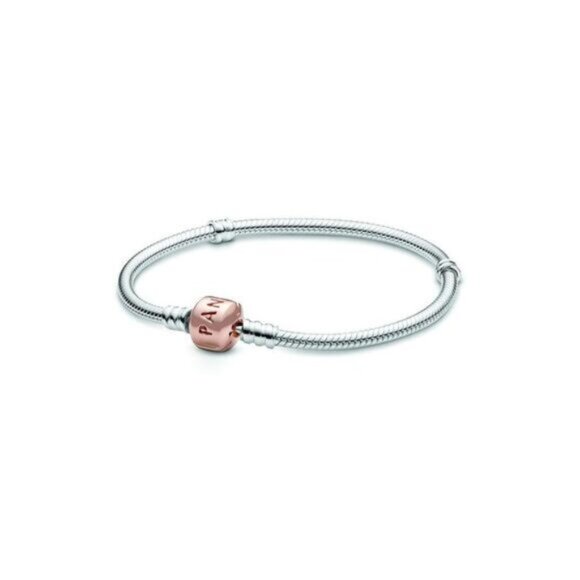 Pandora Moments 14K Rose Gold Plated Bracelet Bracelet - Picture 1 of 2
